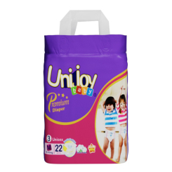 Товары по уходу - Подгузники Unijoy Premium М 6-9 кг 22 шт (6973920541028)