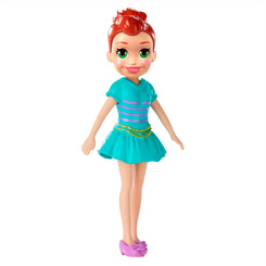 Куклы - Кукла Polly Pocket Trendy outfit Лила в платье (GCD63/FWY22)
