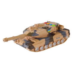 Транспорт і спецтехніка - Іграшковий танк Автопром T-11 коричневий (AP9900A)