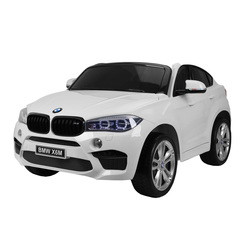 Электромобили - Детский электромобиль Kidsauto BMW X6M белый (JJ2168/JJ2168-2)