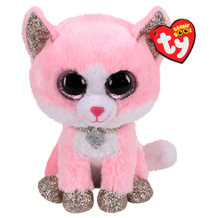 Мягкие животные - Мягкая игрушка TY Beanie Boo's Кот Фиона 25 см (36489)