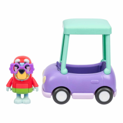 Фигурки персонажей - Игровой набор Bluey Транспорт Granny car and Janet (125382)