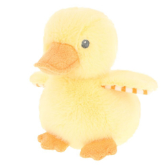 М'які тварини - М'яка іграшка Keel toys Keeleco Каченя Фаззі 15 см (SE3721)