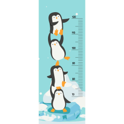 Товари для малювання - Картина за номерами Art Craft Ростомір Пінгвінчики ​30 х 80 см (15128-AC)