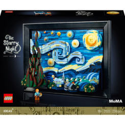 Конструкторы LEGO - Конструктор LEGO Ideas «Звездная ночь» Винсента Ван Гога (21333)