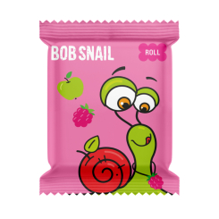 Сладости - Натуральные конфеты Bob Snail Яблочно-малиновые (4820219344384)