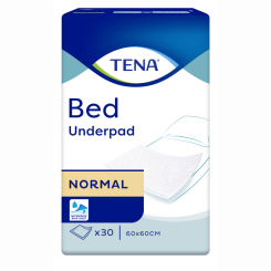 Товары по уходу - Пеленки мочепоглощающие Tena Bed Normal 60 х 60 см 30 шт (7322540525427)