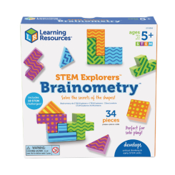 Обучающие игрушки - Обучающий набор Learning Resources Stem Explorers Цветная геометрия (LER9306)