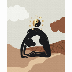 Товари для малювання - Картина за номерами Brushme Мистецтво гармонії 1 (BS53677)