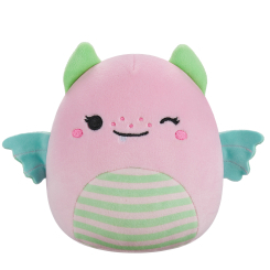Мягкие животные - Мягкая игрушка Squishmallows Розовый Дино 13 см (SQER01180)