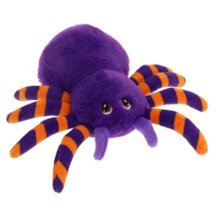 М'які тварини - М'яка іграшка Keel toys Keeleco Halloween Павук фіолетовий 15 см (EH3882/2)