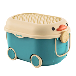 Боксы для игрушек - Ящик для игрушек Poppet Утенок Блу на колесах (2044002)