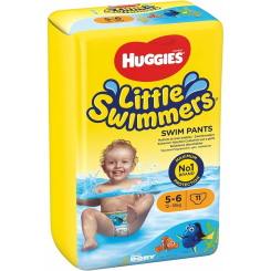 Подгузники - Подгузники-трусики Huggies Little Swimmers 5-6 12-18 кг 11 шт (5029053538426)
