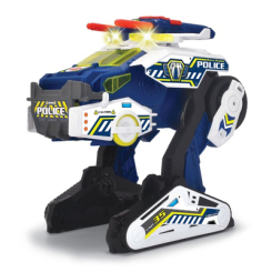 Транспорт и спецтехника - Игровой набор Dickie Toys Гибрид-спасатель Полицейский бот (3794001)