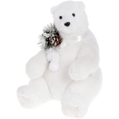 Аксессуары для праздников - Интерьерная новогодняя игрушка Медвежонок 34 см Bona DP114238