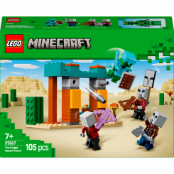 Конструкторы LEGO - Конструктор LEGO Minecraft Пустынный патруль разбойника (21267)