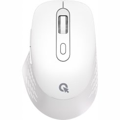 Клавиатура и мыши - Мышка OfficePro Wireless Silent Click White (M265W)