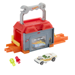 Паркинги и гаражи - Игровой набор Hot Wheels City Играй и мчись Скоростная автомастерская (JHL43/2)