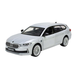 Автомодели - Автомодель Автопром Skoda Superb IV Combi белая (68744/1)