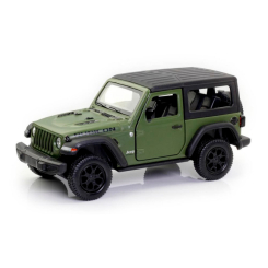 Автомодели - Автомодель Uni-Fortune Jeep Rubicon 2021 зеленая (554060M(F))