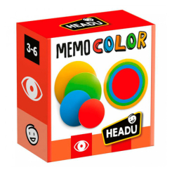 Розвивальні іграшки - Розвиваюча гра Headu Мемо кольори (MU51289)