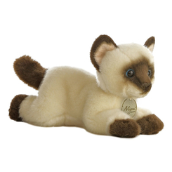 Мягкие животные - Мягкая игрушка Aurora Кошка сиамская 20 см (110664C)