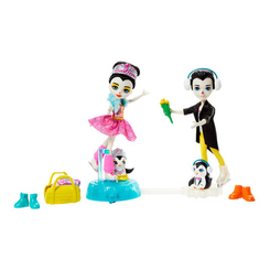 Куклы - Кукольный набор Enchantimals Пингвины-фигуристы (GJX49)