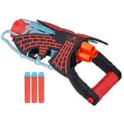 Помповое оружие - Игрушечный бластер на руку NERF Spider-Man Майлз Моралес (F3734)