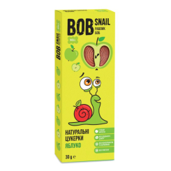 Сладости - Натуральные конфеты Bob Snail Яблоко (4820162520231)