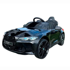 Електромобілі - Дитячий електромобіль Kidsauto BMW M4 (SX 2418 чорний) (SX 2418 (чорний))