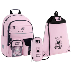 Рюкзаки и сумки - Школьный набор Kite Education Quirky and Cute (SET_K26-584M-1)