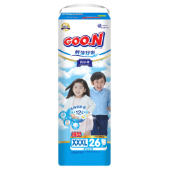 Подгузники - Трусики-подгузники Goo.N Slim & Comfortable 18-30 кг размер 7 XXXL 26 шт (21001095) Подгузники - Трусики-подгузники Goo.N Slim & Comfortable 18-30 кг размер 7 XXXL 26 шт (21001095)