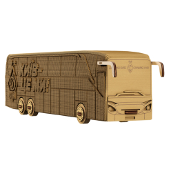 3D-пазлы - 3D пазл Cartonic FC Dynamo Kyiv bus (CARTDBUS)