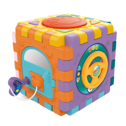 Развивающие игрушки - Развивающая игрушка Iggy Ziggy Мультикуб разноцветный (3858894670949)