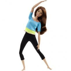 Куклы - ​Кукла в черных штанах и голубой футболке серии Двигайся как я Barbie (DHL81/DJY08)​