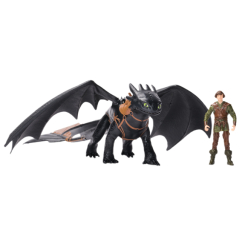 Фигурки персонажей - Набор фигурок Dragons Как приручить дракона Беззубик и Иккинг (SM66663/6074007)