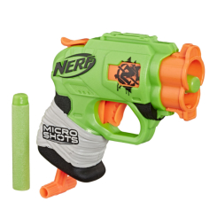 Помповое оружие - Игрушечный пистолет Nerf Micro shots Zombie strike Двойной удар (E0489/E3000)