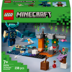 Конструктори LEGO - Конструктор LEGO Minecraft Зустріч із Боронителем (21274)