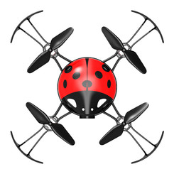 Радиоуправляемые модели - Квадрокоптер игрушечный Syma Х27 радиоуправляемый красный (X27/X27-2)