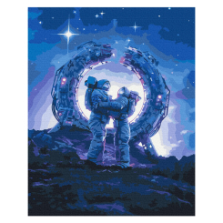 Товары для рисования - Картина по номерам Brushme Космические чувства (BS52860)