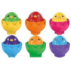 Розвивальні іграшки - Сортер-головоломка Urmywo Курчата в лотку (DF33) Розвивальні іграшки - Сортер-головоломка Urmywo Курчата в лотку (DF33)