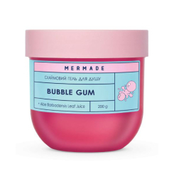 Косметика - Слаймовий гель для душу Mermade Bubble Gum 200 г (MRSG03)