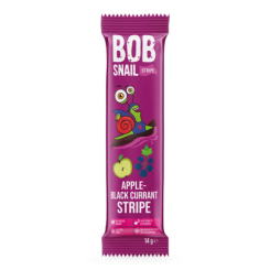 Сладости - Натуральные конфеты Bob Snail Яблоко-черная смородина (4820206080929)