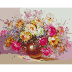 Товари для малювання - Картина за номерами Art Craft Трояндовий вибух 40 х 50 см (13142-AC)