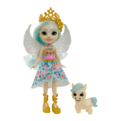 Ляльки - Лялька Enchantimals Royal Пегас Паоліна з вихованцем Вінглі (GYJ03)