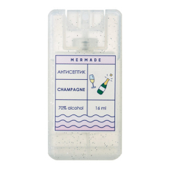 Антисептики і маски - Антисептик-спрей для рук Mermade Champagne 16 мл (MRA0006S)
