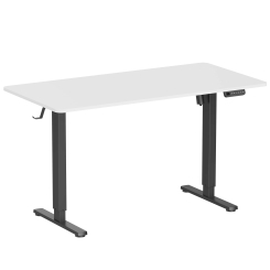 Мебель для геймеров - Стол OfficePro С электрорегулировкой высоты White/black (ODE1470WB)