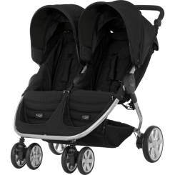 Коляски - Прогулочная коляска Britax-Romer B-Agile Double Cosmos Black (2000033222)