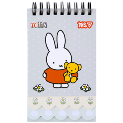 Блокноты - Блокнот Yes Miffy Teddy с 2 фигурными ярусами нелинированный (152233)