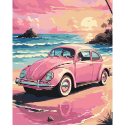 Товары для рисования - Картина по номерам Art Craft Розовый жук 40 х 50 см (12515-AC)